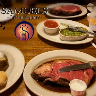 Our claim to fame! Homemade Spinach &amp; Artichoke dip and our Hickory Smoke Prime Rib! Come and taste what you've been missing...