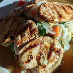 Companions chicken and vegetables lite and nice