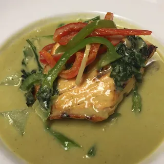 Green Curry Salmon