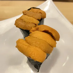 Uni from Hokkaido, Japan was so sweet and buttery