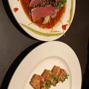 Ahi Tuna Tataki Crispy rice