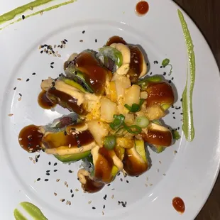 Volcano roll