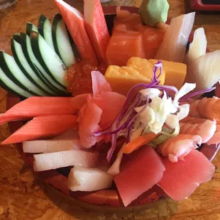 Spicy tuna and Tony roll