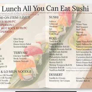 ALL YOU CAN EAT WITH Oyster and A5 Wayge Beef