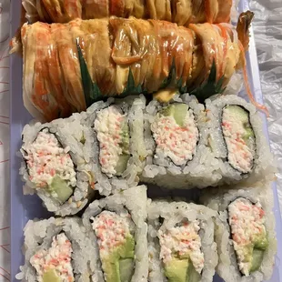 sashimi, sushi, sushi and sashimi, food