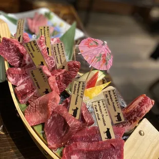 Premium 8 meat boat