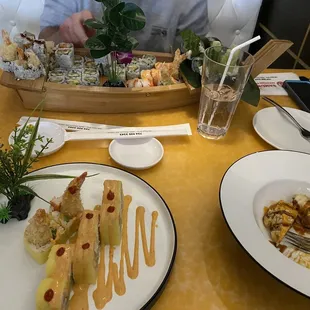 Spicy Santa and spicy lady appetizer