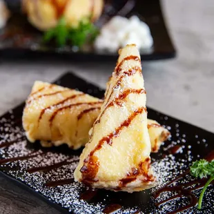 Tempura cheese cake