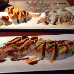 Up right Sexy Girl, up left Ultimate Shrimp below Lisa Lisa