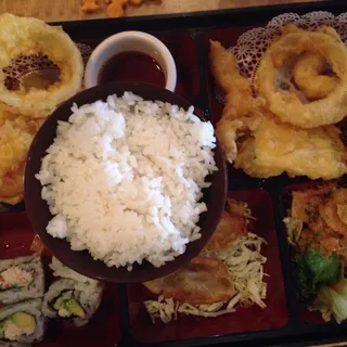 Shrimp Tempura Bento Box