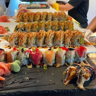 sushi, food, sushi and sashimi, sashimi