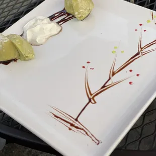 Matcha green tea mochi ice cream