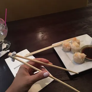 They gave me helper sticks!