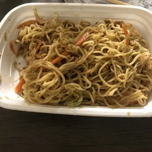 Chicken Yakisoba