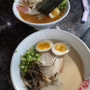 Tonkotsu and Spicy Fully loaded!