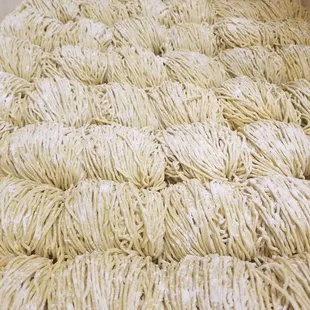 fresh noodles made in store!