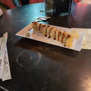 Deep fried California roll