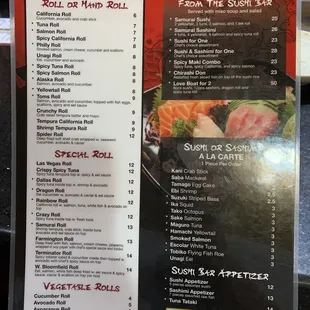 Menu page 2 - Sept 2023