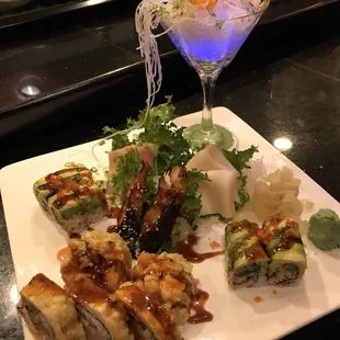 sushi and sashimi, food, sashimi, sushi