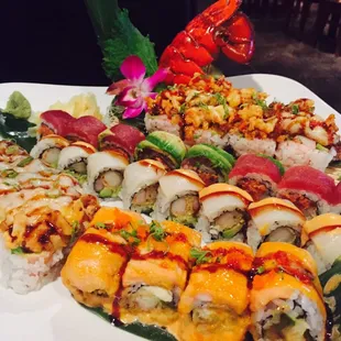 sashimi, sushi and sashimi, food, sushi