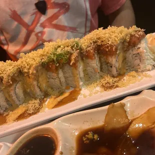 Crunch dragon roll