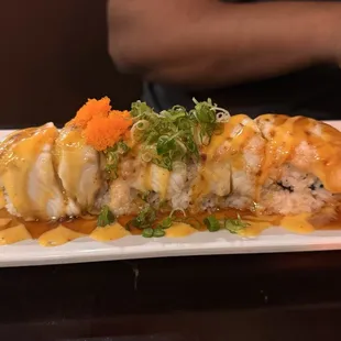 Volcano roll