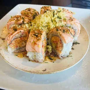sushi, food, sashimi, sushi and sashimi