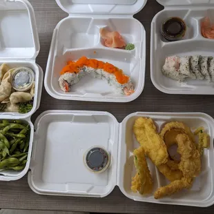 food, sushi and sashimi, sushi, sashimi