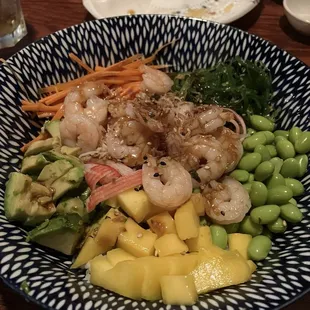 Shrimp and crab bowl