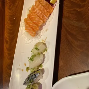 sushi and sashimi, food, sashimi, sushi