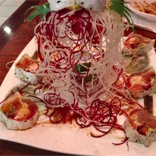 Sashimi Flower Roll