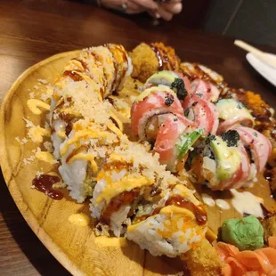 food, sushi and sashimi