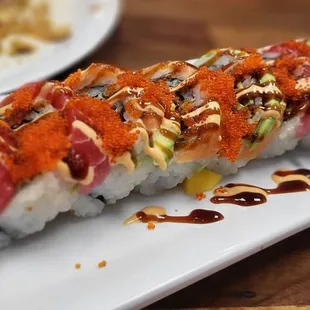 Mystery roll with real crab
