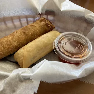 Pork Egg Roll and handmade Egg Roll