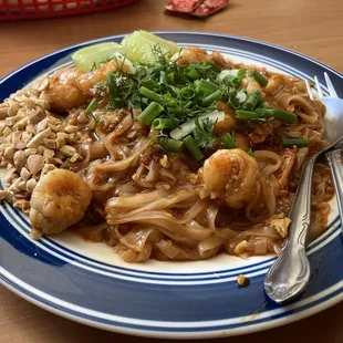 Shrimp Pad Thai Chicken
