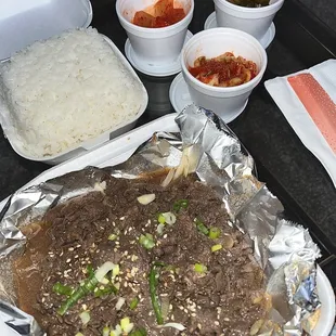 Beef Bulgogi to go