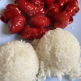 Sweet and sour chicken