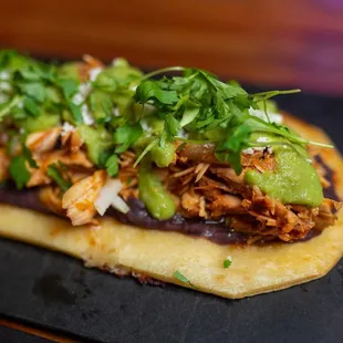 Chicken Tinga Tostadas
