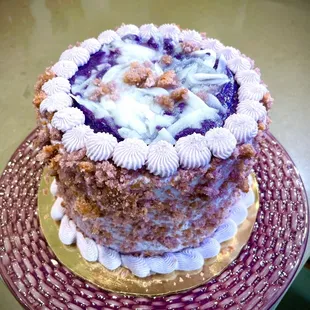 Ube Macapuno Cake