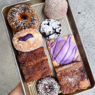 variety of vegan filipino baked goods