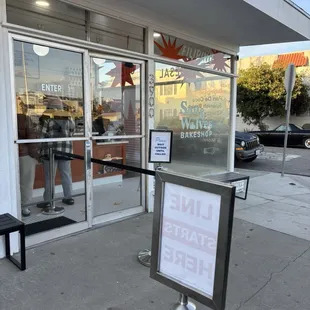 View from being next in line!