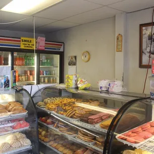 a variety of donuts and pastries