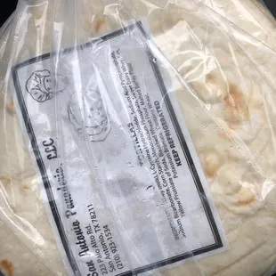 Homemade tortillas ... yummm !  Definitely making chorizo &amp; huevo this morning