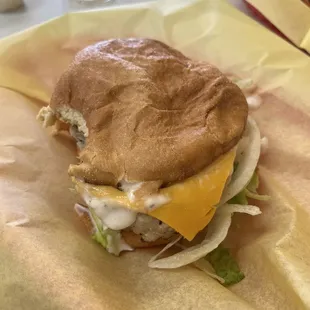 Avocado Cheeseburger with Turkey