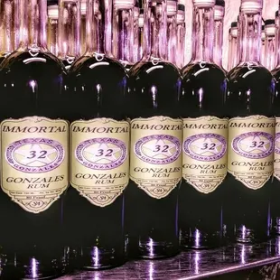 rows of bottles of wine