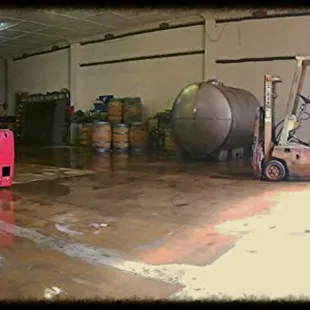 the inside of the building