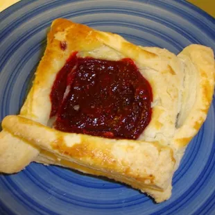Cherry Danish from San Antonio Fresh Mexican Bakery and Juice Bar January 26th 2013