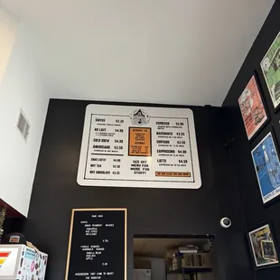 Regular menu