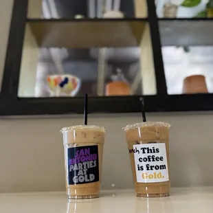 Iced Lattes