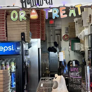 Counter view